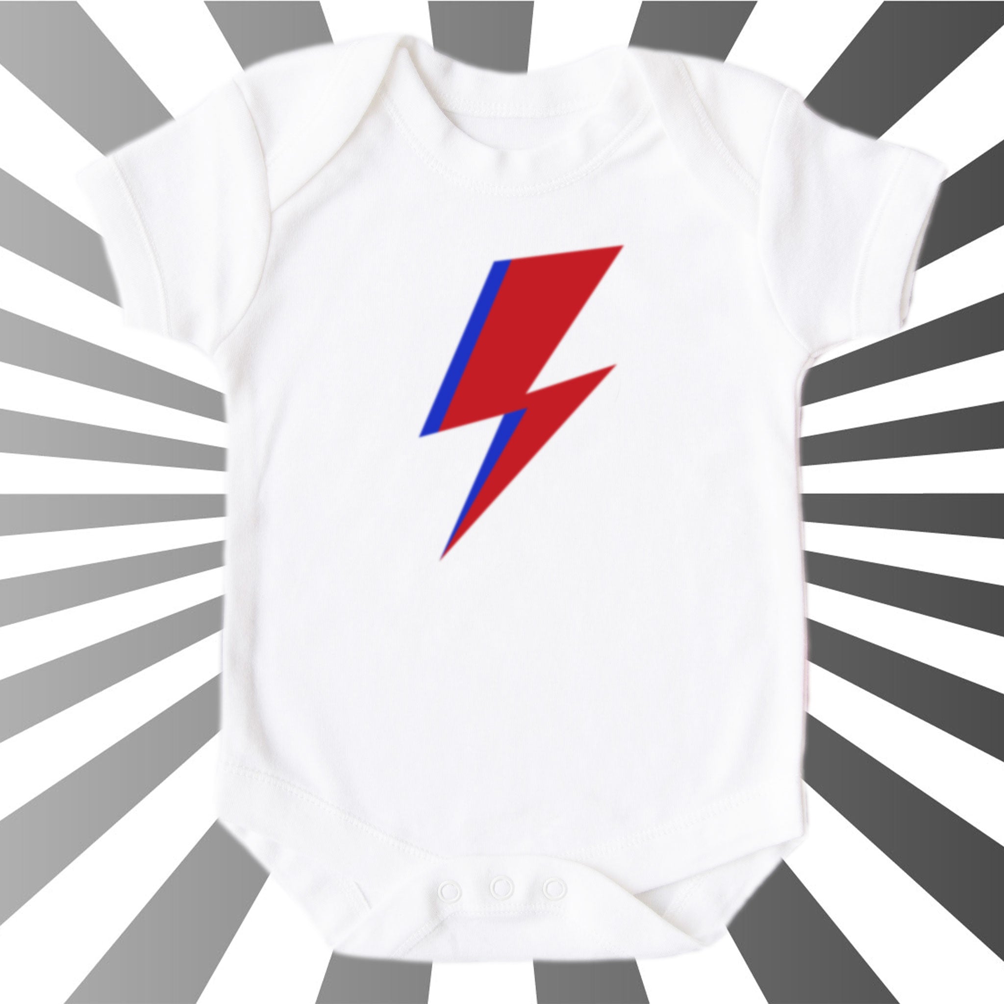 Bowie Lightning Babygrow